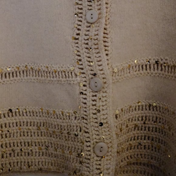 LOVE MOSCHINO Sequin Cropped Cardigan - Picture 5 of 16